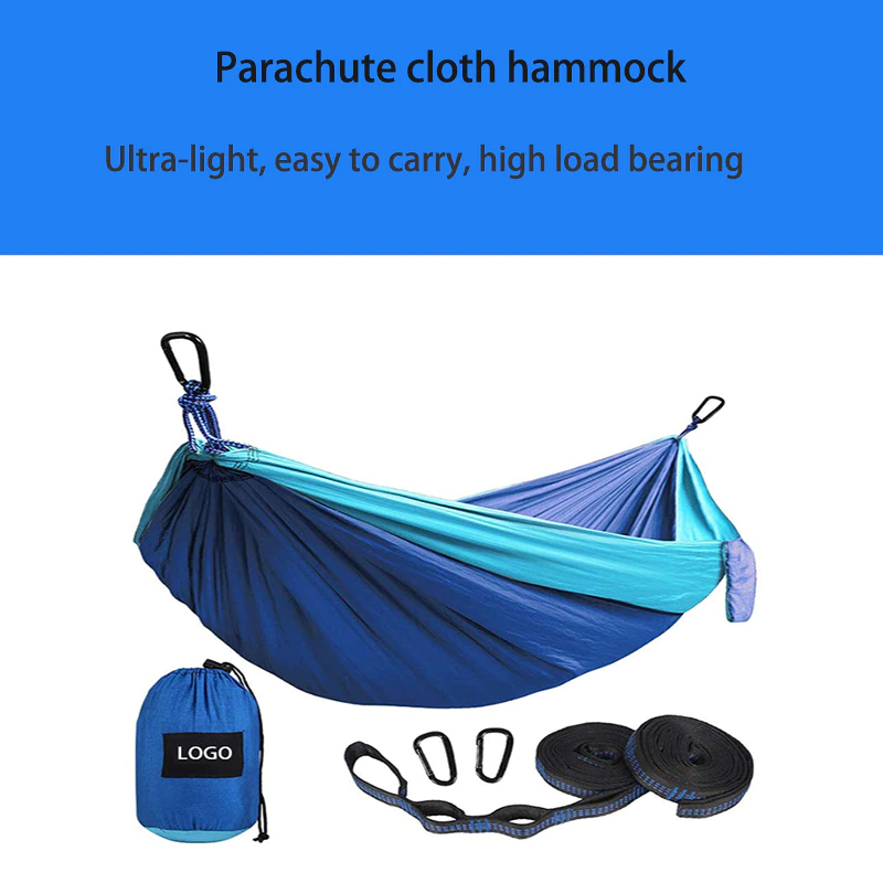 Cheap Goat Tents Outdoor double hammock, 210T parachute cloth, ultra light, easy to carry, high load bearing,camping, leisure, hiking,Picnic   